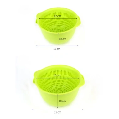 Set rổ/chậu mini màu trắng - Giá 60.000, giảm từ 76.800, phù hợp trang trí nội thất và cây cảnh