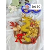 Set rồng công phượng trang trí Tết, tháp bánh tết sét kèm cây keo nến, chỉ 23.200₫ 8