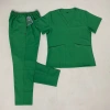 Set Scrubs Xanh Lá cổ tim chuyên dụng - đồng phục bệnh viện, quầy thuốc, spa, thẩm mỹ giảm giá 139k (giá gốc 180.700) 6