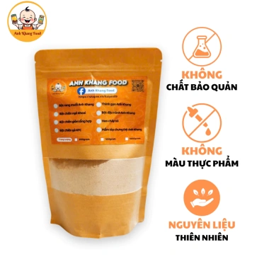 Sét Siêu Tiết Kiệm 500gr Bột Chiên + 500gr Bột Rang Muối Giòn Thơm - Đầy Đủ Cho Món Rang Muối | Anh Khang FOOD