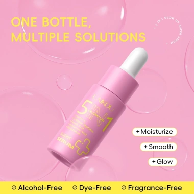Set Skincare 5 trong 1 LAIKOU Glow Up - Tăng Độ Rạng Ngời, Dưỡng ẩm Sâu, Quà Lễ Tình Nhân Không Mùi Thơm - 361.900₫