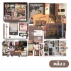 Set sổ tay bullet journal vintage 116 món - Bộ quà tặng scrapbook, giá ưu đãi 140.000₫ 10
