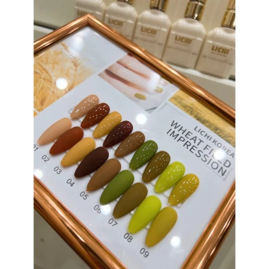 Set sơn 9 màu HANGKIU Lichikorea cao cấp kèm bảng màu - Giảm giá 420.000đ