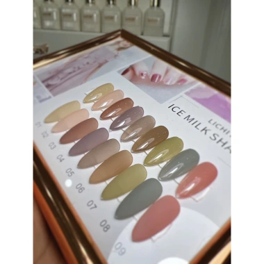 Set sơn 9 màu HANGKIU Lichikorea cao cấp kèm bảng màu - Giảm giá 420.000đ
