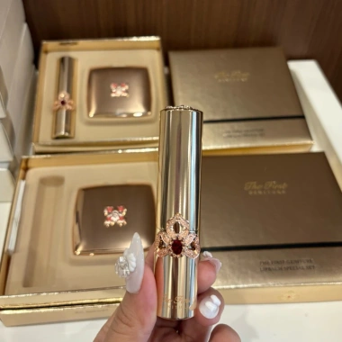 Set Son Dưỡng Ohui The First Mini + Bảng Son 2 Màu - Giá Gốc 585k, Giảm 450k