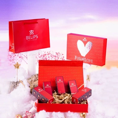 Set Son Môi Belips Quà Tặng Bạn Gái Valentine Phiên Bản Giới Hạn Full Of Love 3