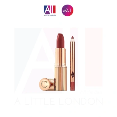 Set son và chì kẻ môi Charlotte Tilbury Bill Anh Giá 799.000, màu đẹp, lâu trôi