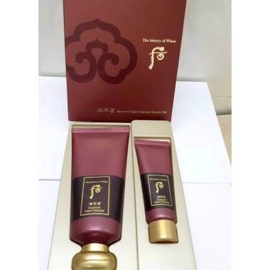 Sét Sữa Rửa Mặt Whoo Đỏ Hoàng Cung Cấp Cao Cấp - Giá Giảm 600k, Dưỡng Sâu, Tươi Trẻ Da 2