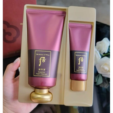 Sét Sữa Rửa Mặt Whoo Đỏ Hoàng Cung Cấp Cao Cấp - Giá Giảm 600k, Dưỡng Sâu, Tươi Trẻ Da 9