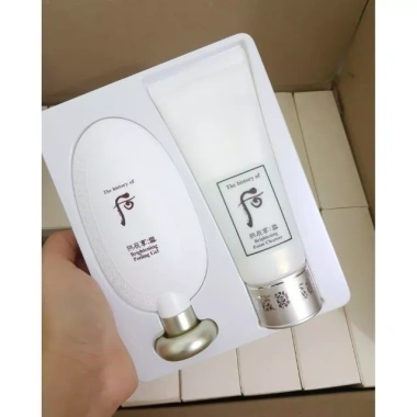 Set Tẩy Tế Bào Chết và Sữa Rửa Mặt 100ml Whoo Seol Giá Ưu Đãi 365.000đ