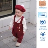 Set Tết Con Ngựa Bé Trai 2.026: Áo Len Mềm Ấm Yếm Nỉ Dày, Bộ Quần Áo Cao Cấp