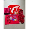 Set Tết hottrend dải lụa quạt sếp và bonus chữ Tết nỉ nhung 50cm Loại 1 giảm giá 7