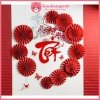 Set Tết Như Ý Mix Quạt Giấy Đỏ Sang Trọng - Trang Trí Tết Lotso Decor VN, Giá 119.000đ (Giảm từ 153.510đ) 3