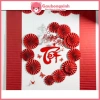 Set Tết Như Ý Mix Quạt Giấy Đỏ Sang Trọng - Trang Trí Tết Lotso Decor VN, Giá 119.000đ (Giảm từ 153.510đ) 4