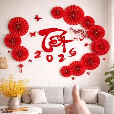 Set Tết Xuân Đến Én Về Mã Đáo Thành Công - Trang Trí Năm Mới Giá Ưu Đãi 119.000 VND
