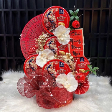 Set tháp bánh decor Tết giá ưu đãi 30.000 VND - Trang trí bánh ngon, bắt mắt 9 Set tháp bánh decor Tết giá ưu đãi 30.000 VND - Trang trí bánh ngon, bắt mắt 9