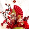 Set tháp bánh Tết + tháp nước ngọt, phụ kiện hoa lá nhũ, tháp bia đầy đủ - Giá chỉ 63.200₫ (giảm từ 81.528₫) 5