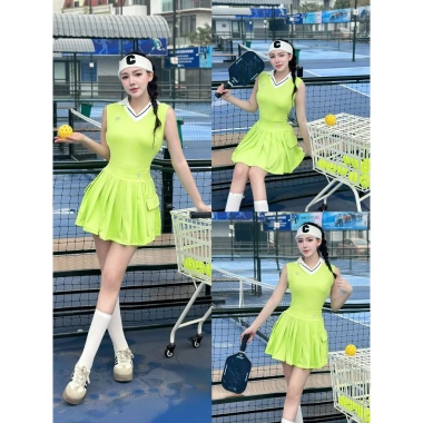 Set Thể Thao Nữ Pickleball Golf Tennis Cầu Lông - Bộ 3 Trò Chơi Giá Giảm 549k 3