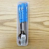 Set Thìa Dũa Dĩa Inox Hoạt Hình kèm Hộp Đựng Bộ 3 Món Tiện Lợi Giá Rẻ 22.000 10