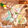 Set Thiệp Chúc Mừng DIY Dạng Bó Hoa - Tự Làm, Tặng Bạn Bè, Người Thân, Thầy Cô, Kèm Túi Đựng - Giá 32.000 VND 2