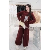 Set Thu Đông Nữ Dài Tay H135 In Mickey - Bộ Đồ Tim Bèo Nỉ Hàn Giá 250k 4