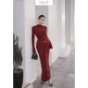 Set Thu Đông Sang Chảnh JOLIE S770 – Áo Thun Dài Tay và Chân Váy Bút Chì, Cạp Nhún Tôn Dáng, Giá Ưu Đãi 439k