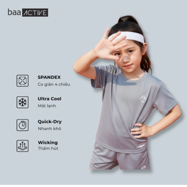 Set thun Ultra Cool bé 18‑52kg Baa SE13N – mềm mịn, siêu mát, giá 254.150₫