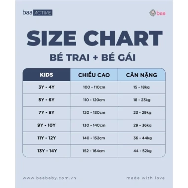 Set thun Ultra Cool bé 18‑52kg Baa SE13N – mềm mịn, siêu mát, giá 254.150₫