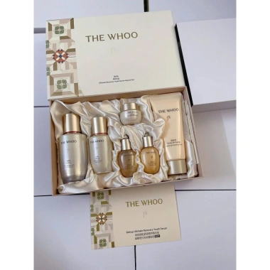 Set Tinh chất Whoo Bichup mới - Trẻ hoá, tái sinh Ultimate Recovery, giảm 22% còn 920k