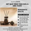 Set tinh dầu nến thơm ROMANTIC KALYX - Hộp quà sang, túi đựng & thiệp, giảm 20% 3