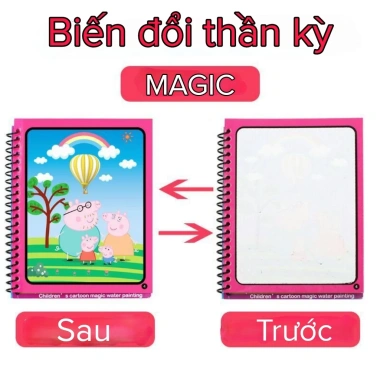 Set Tô Màu Nước Ma Thuật Bé Magic Invisible Ink Dùng Nhiều Lần Giá 34.000₫ 2 Set Tô Màu Nước Ma Thuật Bé Magic Invisible Ink Dùng Nhiều Lần Giá 34.000₫ 2