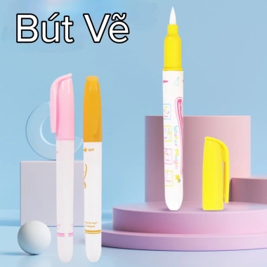 Set Tô Màu Nước Ma Thuật Bé Magic Invisible Ink Dùng Nhiều Lần Giá 34.000₫