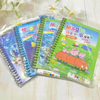 Set Tô Màu Nước Ma Thuật Bé Magic Invisible Ink Dùng Nhiều Lần Giá 34.000₫