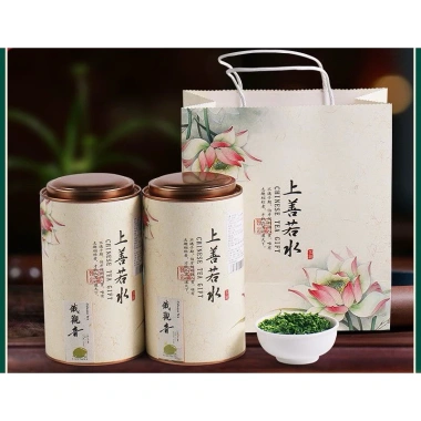 Set Trà 2 Hộp Thiết Quan Âm Quà Tặng Sang Trọng Giá Ưu Đãi 580.000 VND