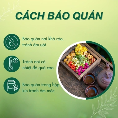 Set Trà An Nhiên Detox Bảy Vị 1.990s - Thanh Nhiệt, Sáng Da, An Thần Ngủ Ngon, Chống Lão Hóa - Giá chỉ 190.000 VND