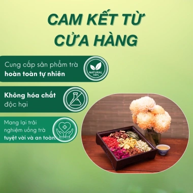 Set Trà An Nhiên Detox Bảy Vị 1.990s - Thanh Nhiệt, Sáng Da, An Thần Ngủ Ngon, Chống Lão Hóa - Giá chỉ 190.000 VND