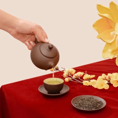 Set trà biếu Hoà Tâm Hương Trà xanh Thái Nguyên 630g 42 tép Đinh Nõn - Giá ưu đãi 968.000 VND 4