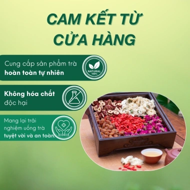 Set Trà Dưỡng Tâm Ngủ Ngon 1.990s - Hoa Thảo Mộc An Thần, Thư Giãn Sâu, Đẹp Da, Bồi Bổ Khí Huyết - 185.000 VNĐ 7