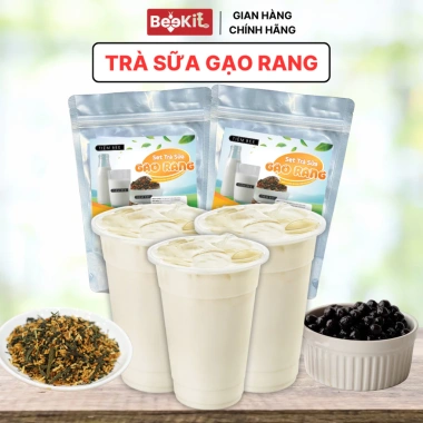 Set Trà Sữa Gạo Rang Nhật Tiệm Bee 15 ly Hương vị thơm ngon giảm còn 89.000₫ Set Trà Sữa Gạo Rang Nhật Tiệm Bee 15 ly Hương vị thơm ngon giảm còn 89.000₫