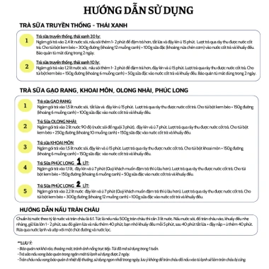 Set Trà Sữa Gạo Rang Nhật Tiệm Bee 15 ly Hương vị thơm ngon giảm còn 89.000₫