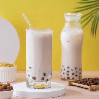 Set Trà Sữa Gạo Rang Nhật Tiệm Bee 15 ly Hương vị thơm ngon giảm còn 89.000₫