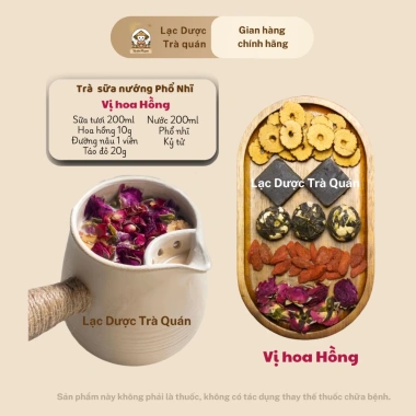 Set Trà Sữa Nướng Vân Nam + Trà Phổ Nhĩ 4 vị - Giảm giá đặc biệt 23.520 VND 2