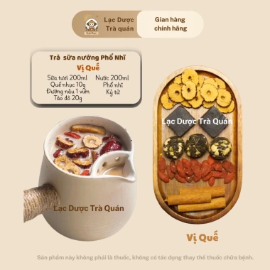 Set Trà Sữa Nướng Vân Nam + Trà Phổ Nhĩ 4 vị - Giảm giá đặc biệt 23.520 VND 4