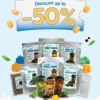 Sét trà sữa trân châu Phúc Long nấu tại nhà 8-10 ly – Set nguyên liệu Hucha 55k 5
