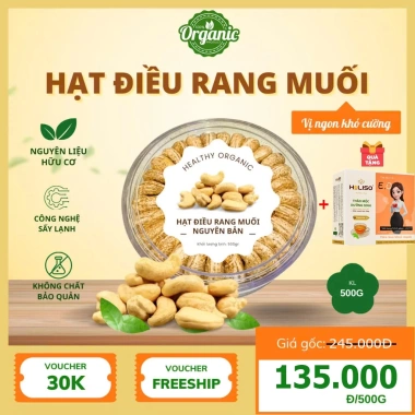 Set Trà Tết Hóa Tốc kèm Hạt Điều - Quà Tặng Tết Giá Chỉ 30.000 VNĐ