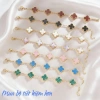Set trang sức titan phủ vàng 18K hoa bốn lá may mắn - Thanh lịch, sang trọng, giá 63.000₫ 8
