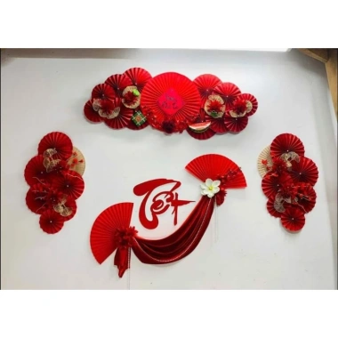 Sét Trang Trí Chữ Tết Đầy Đủ - Bộ 6 Mẫu Giá Ưu Đãi 36k (Giá Gốc 43.920)