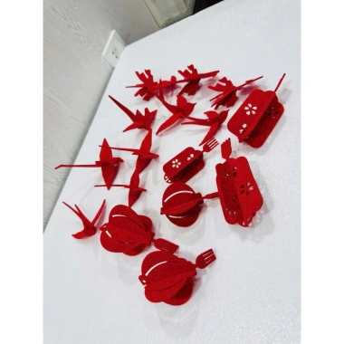 Set Trang Trí Tết 17 Chi Tiết 2.026 - Én, Chim Hạt, Cây Đào & Cây Mai 34.990₫ 2