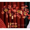 Set Trang Trí Tết 18 Hình Treo Cây Đào và Cây Mai - Giá chỉ 25.000đ 3