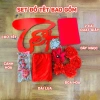 Set Trang Trí Tết 2.025 Soha - Chữ Alu Đỏ, Vải Nhung, Hoa Chúc Mừng Năm Mới, Giá chỉ 39.000đ 3